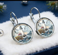 Lighthouse earrings