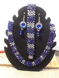 Nice evening wear  necklace bracelet and earring