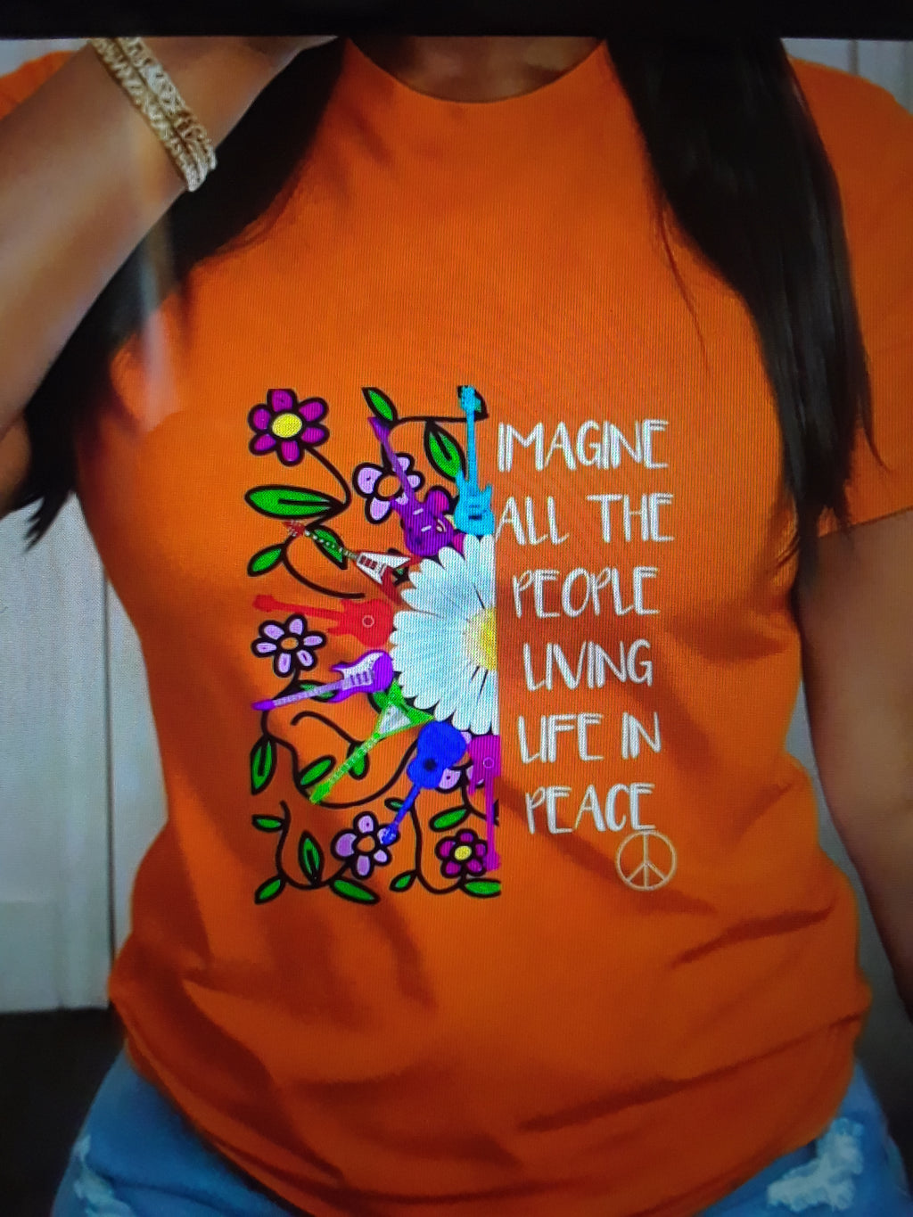 Orange tshirts $8each