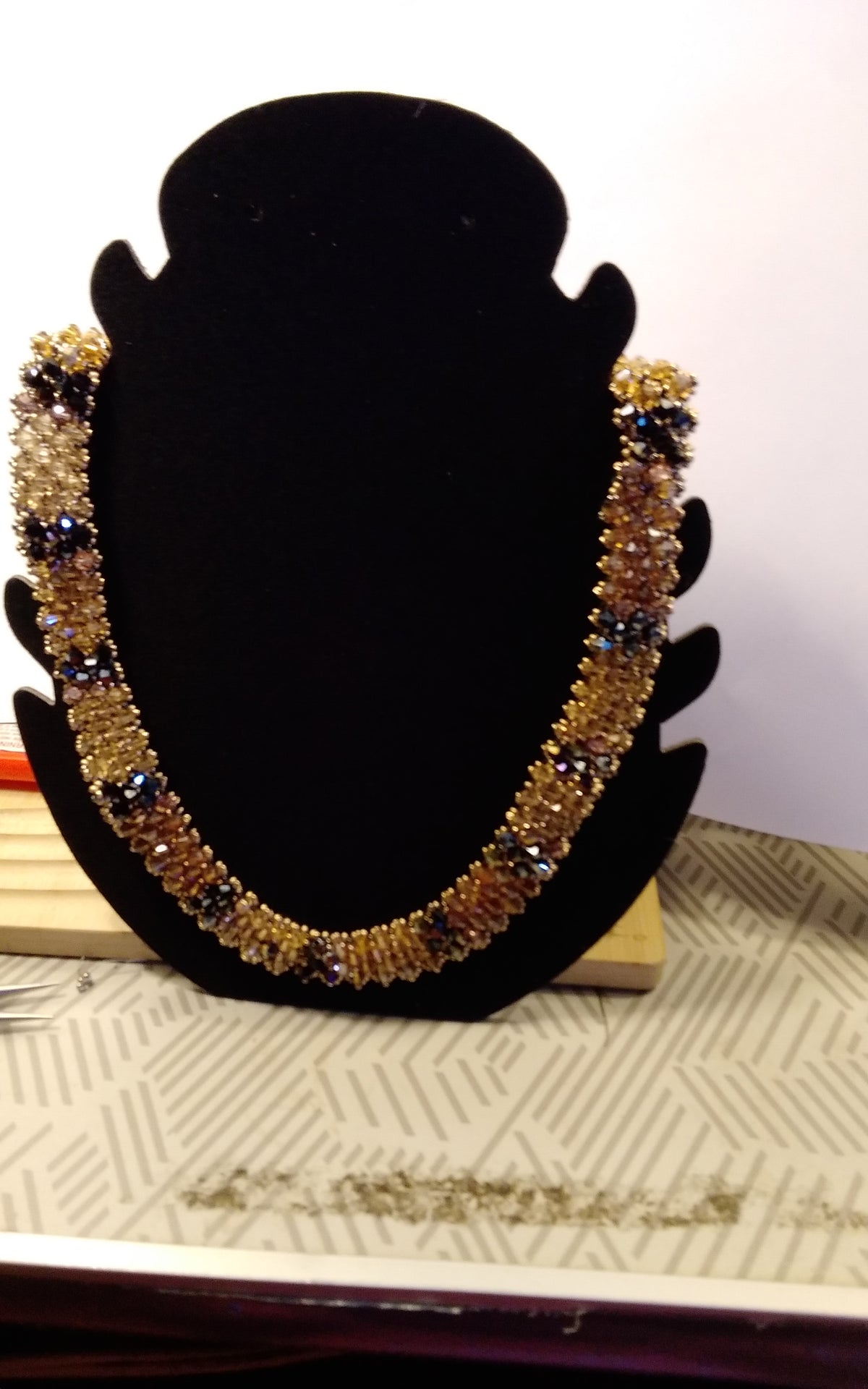 Necklace shade of brown