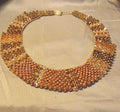 Necklace shades of Brown