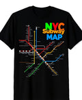 Nyc subway map tshirt